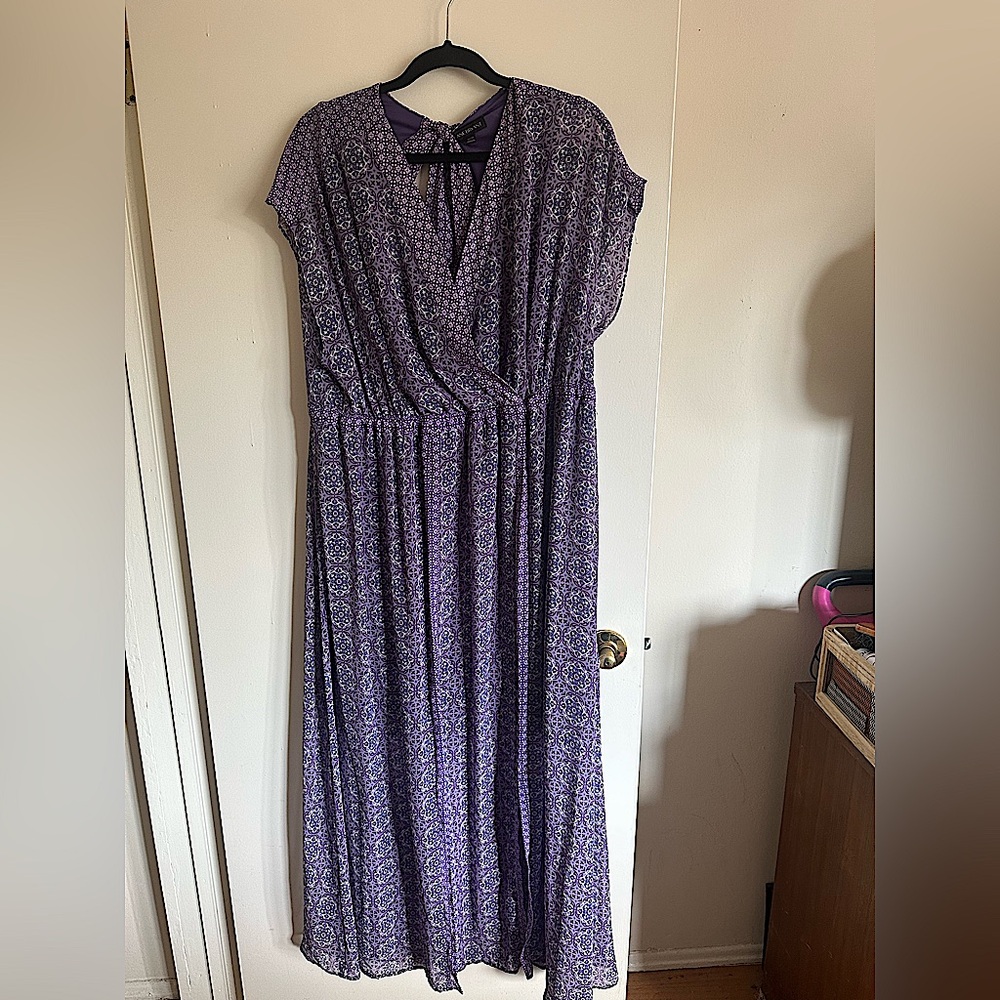 Chiffon maxi dress